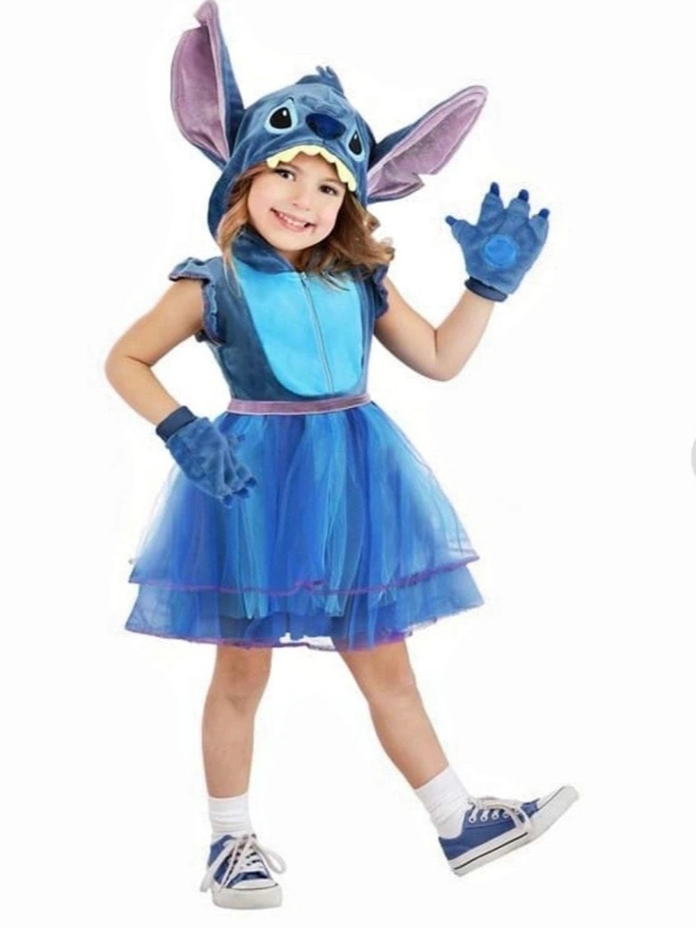 Disney Stitch Costume Blue Party Dress